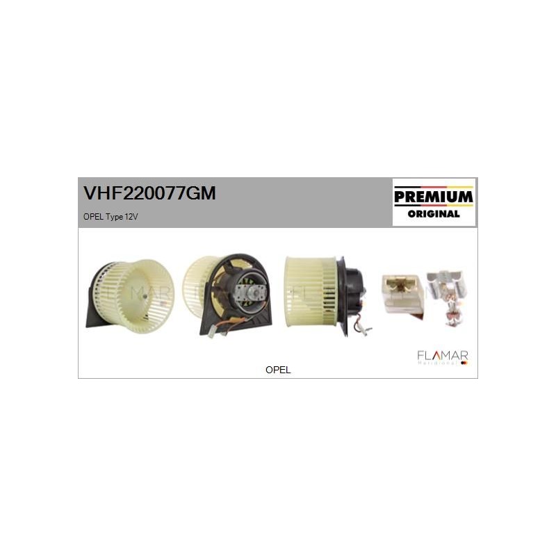 FLAMAR VHF220077GM Ventilador habitáculo - 1
