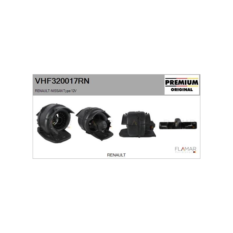 FLAMAR VHF320017RN Ventilador habitáculo - 1