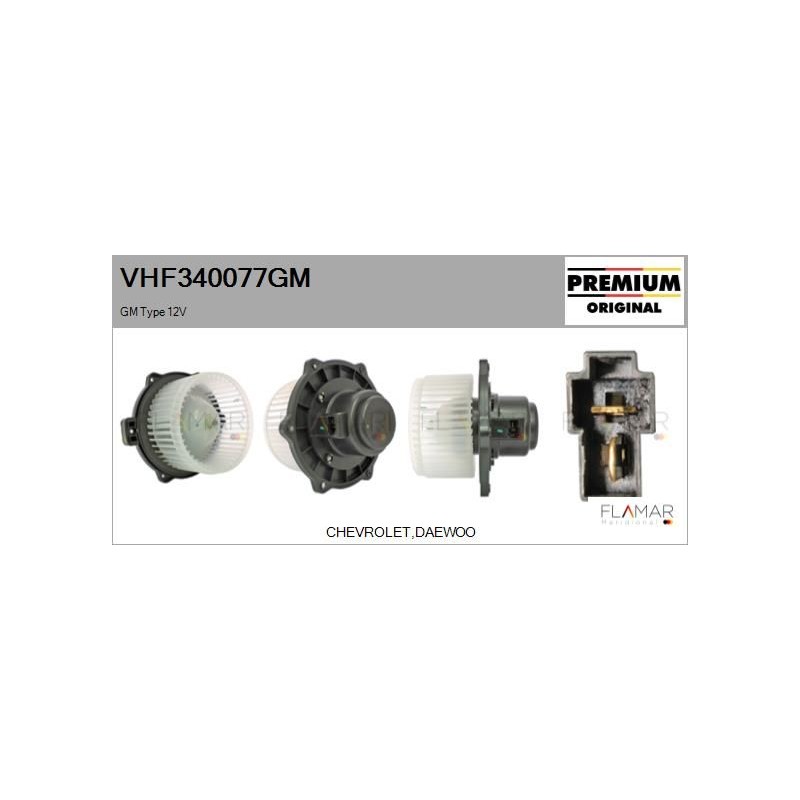 FLAMAR VHF340077GM Ventilador habitáculo - 1