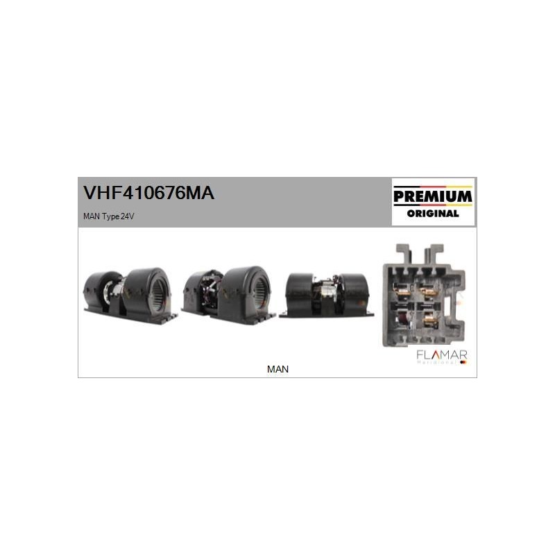 FLAMAR VHF410676MA Ventilador habitáculo - 1