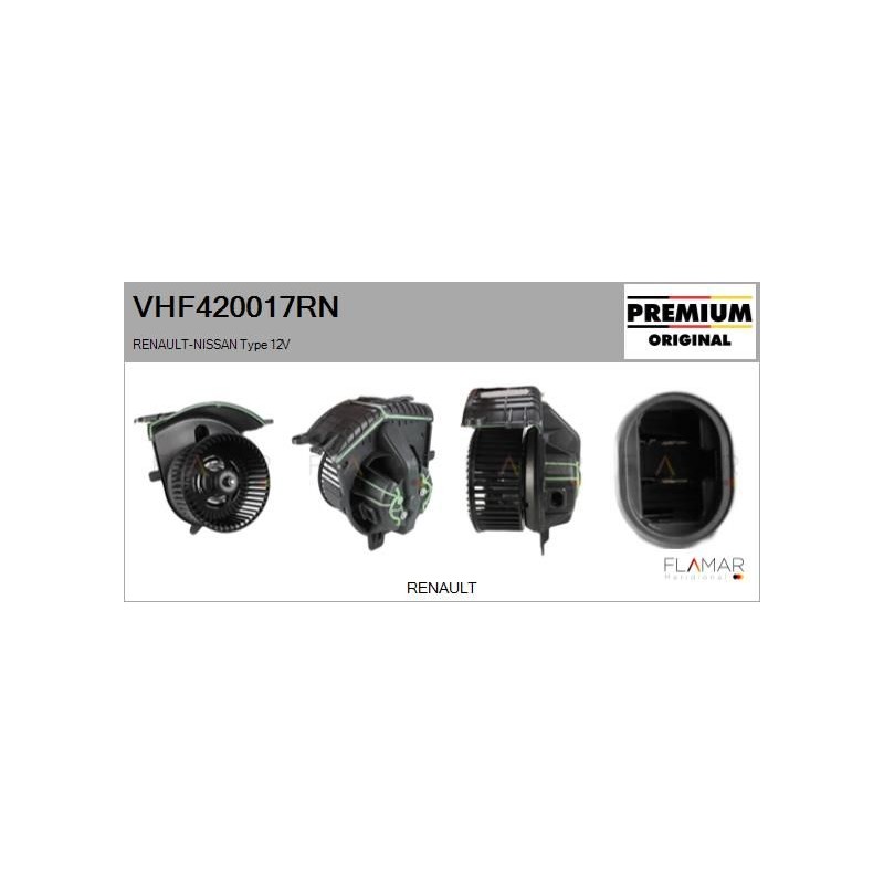 FLAMAR VHF420017RN Ventilador habitáculo - 1