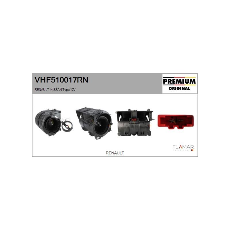 FLAMAR VHF510017RN Ventilador habitáculo - 1