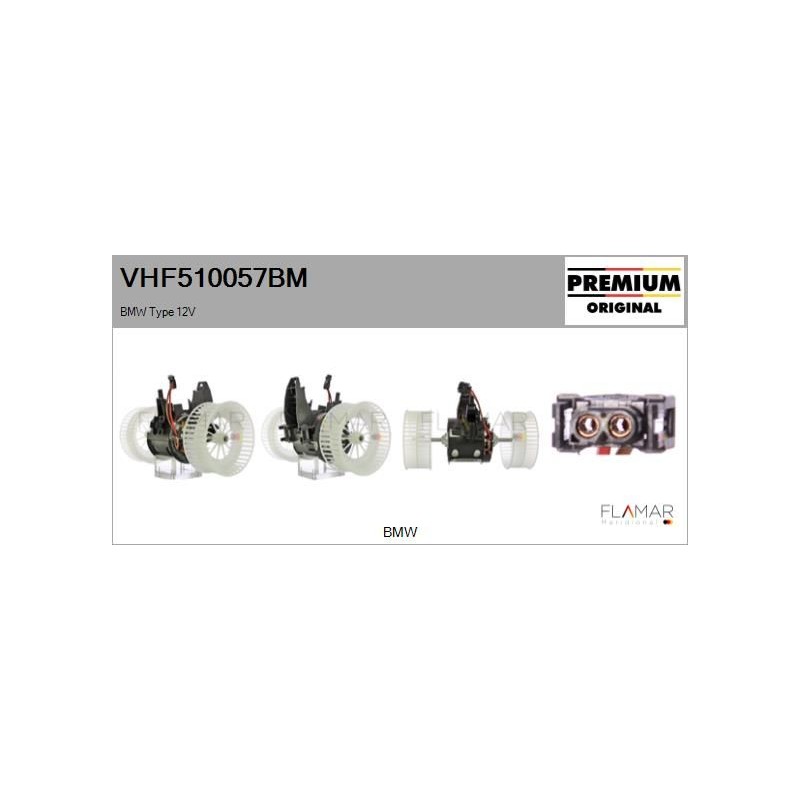 FLAMAR VHF510057BM Ventilador habitáculo - 1
