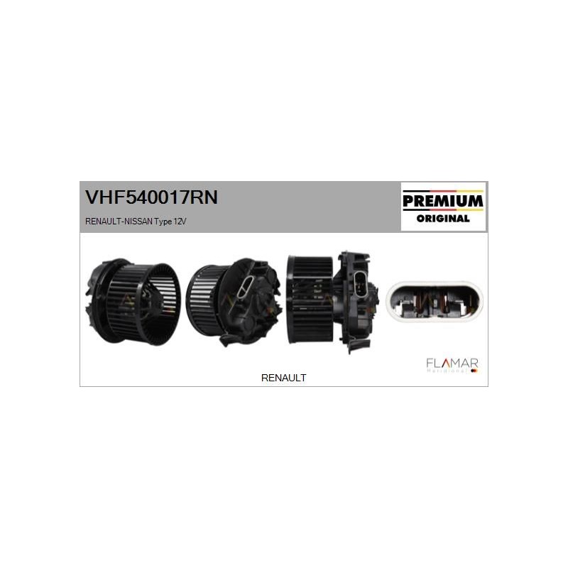 FLAMAR VHF540017RN Ventilador habitáculo - 1