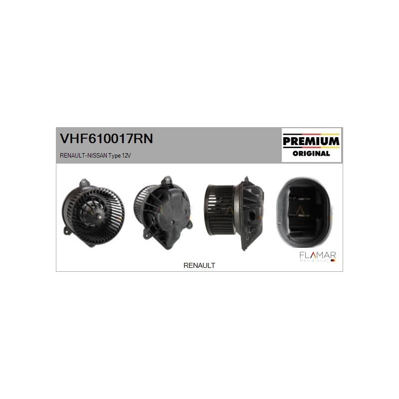 FLAMAR VHF610017RN Ventilador habitáculo - 1