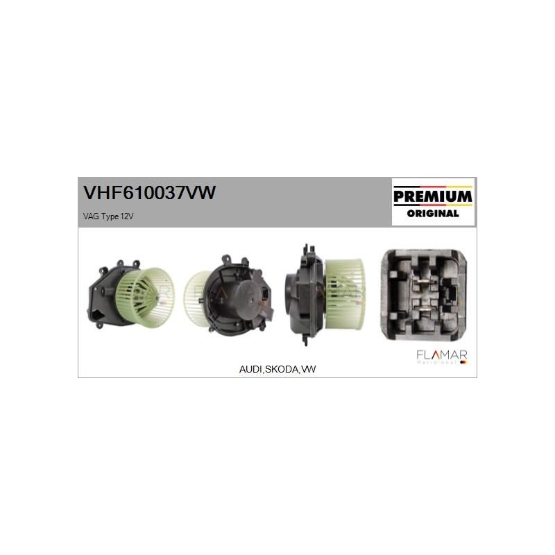FLAMAR VHF610037VW Ventilador habitáculo - 1