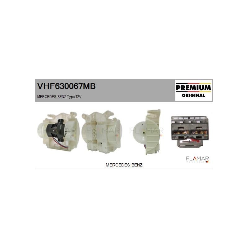 FLAMAR VHF630067MB Ventilador habitáculo - 1