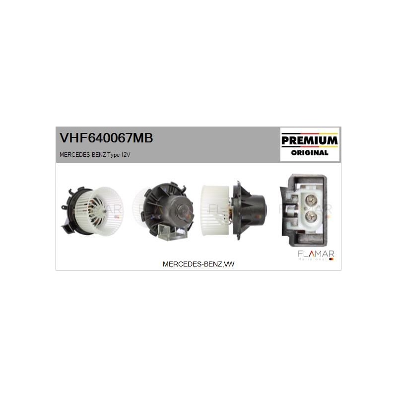 FLAMAR VHF640067MB Ventilador habitáculo - 1