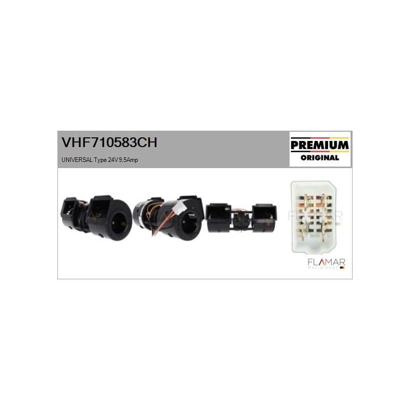FLAMAR VHF710583CH Ventilador habitáculo - 1