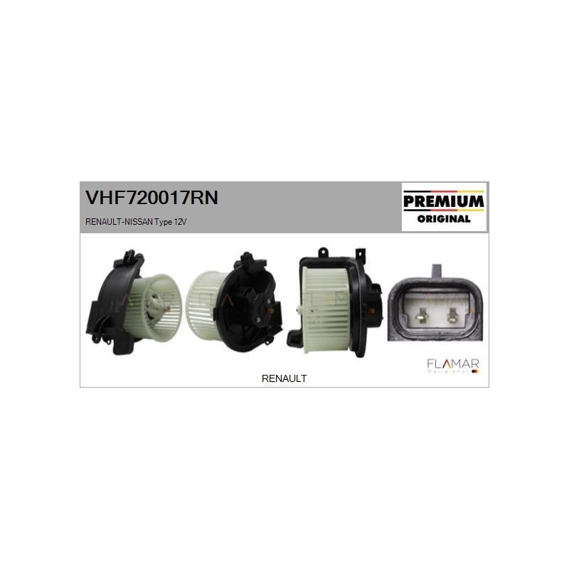 FLAMAR VHF720017RN Ventilador habitáculo - 1