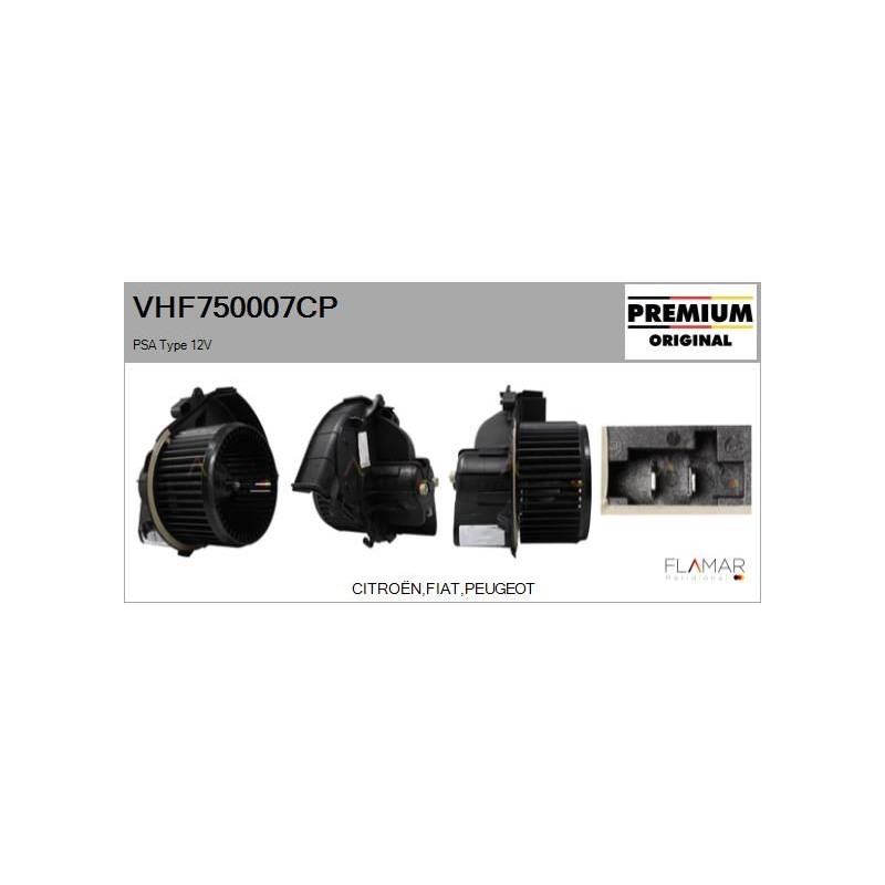 FLAMAR VHF750007CP Ventilador habitáculo - 1