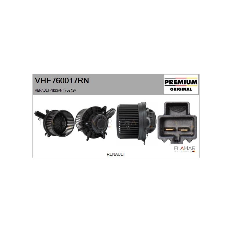 FLAMAR VHF760017RN Ventilador habitáculo - 1