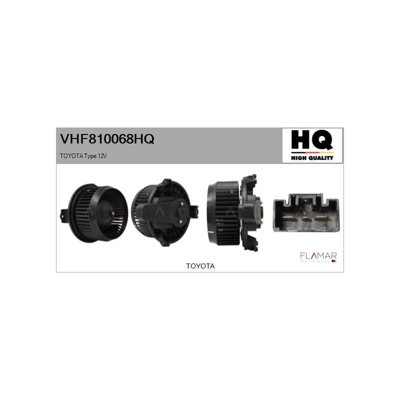 FLAMAR VHF810068HQ Ventilador habitáculo - 1