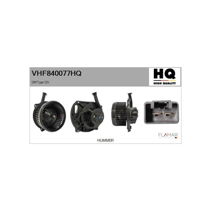 FLAMAR VHF840077HQ Ventilador habitáculo - 1