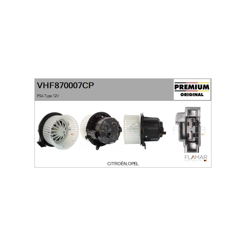 FLAMAR VHF870007CP Ventilador habitáculo - 1