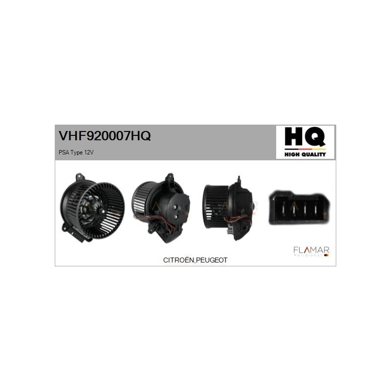 FLAMAR VHF920007HQ Ventilador habitáculo - 1