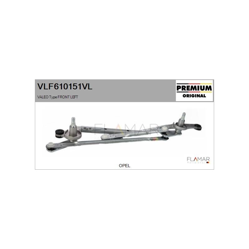FLAMAR VLF610151VL Varillaje de limpiaparabrisas - 1