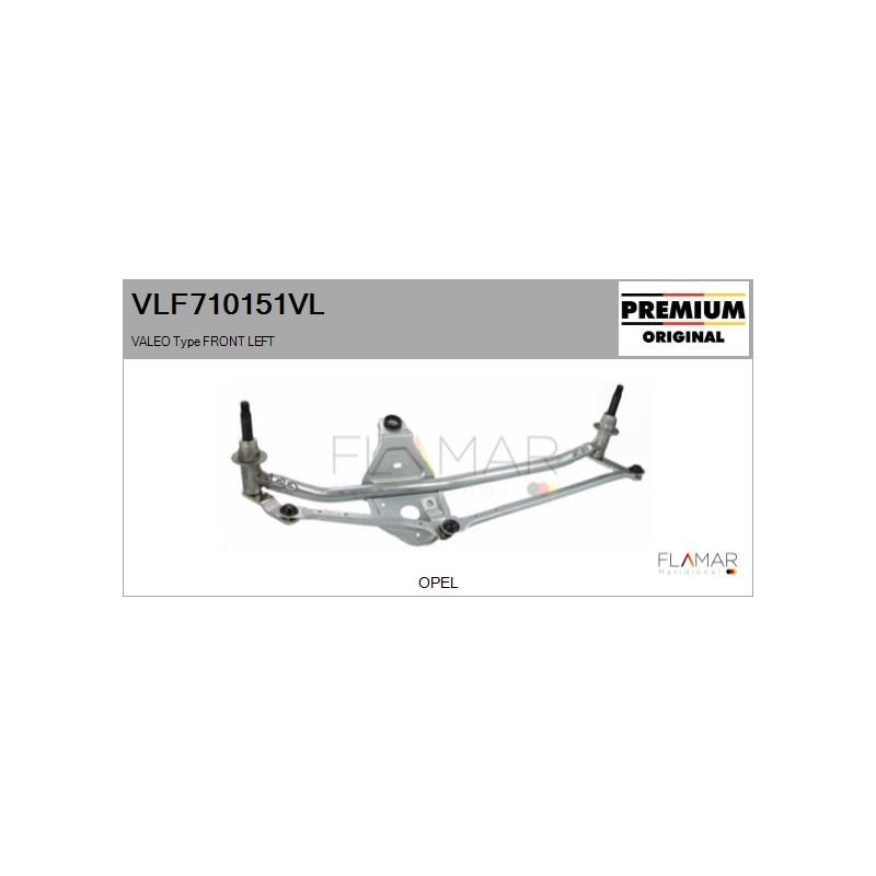 FLAMAR VLF710151VL Varillaje de limpiaparabrisas - 1
