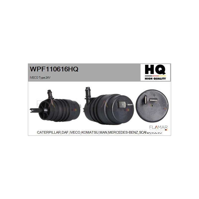 FLAMAR WPF110616HQ Bomba de agua de lavado, lavado de parabrisas - 1
