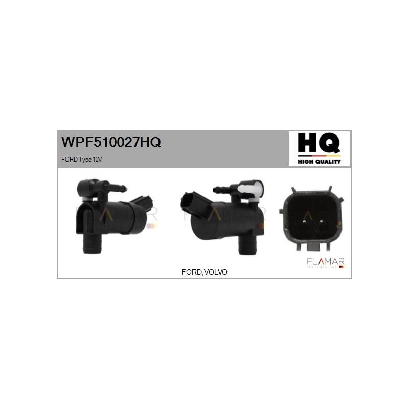 FLAMAR WPF510027HQ Bomba de agua de lavado, lavado de parabrisas - 1