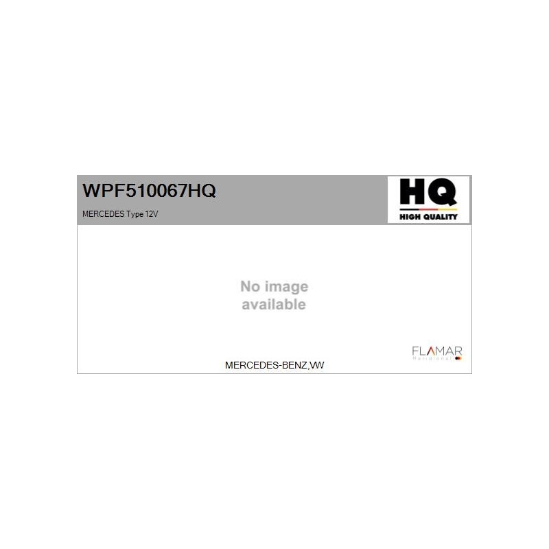 FLAMAR WPF510067HQ Bomba de agua de lavado, lavado de parabrisas - 1