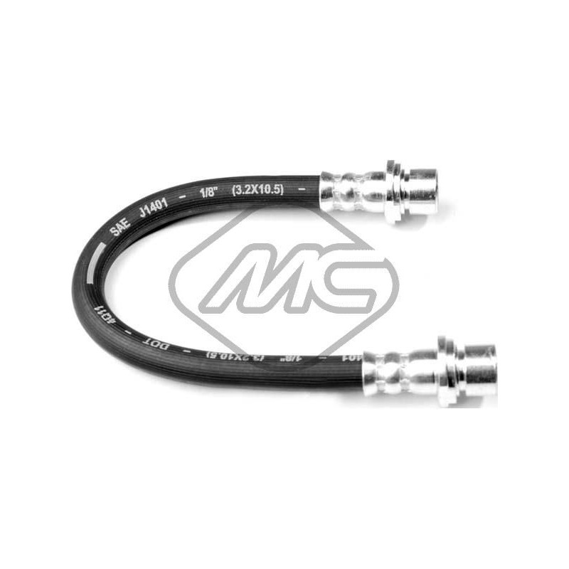 Metalcaucho 96654 Tubo flexible de frenos