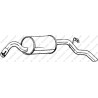 VAUNER 112.FD30018 Silenciador posterior - 1
