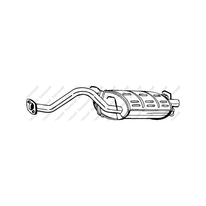 VAUNER 112.HD33110 Silenciador posterior - 1