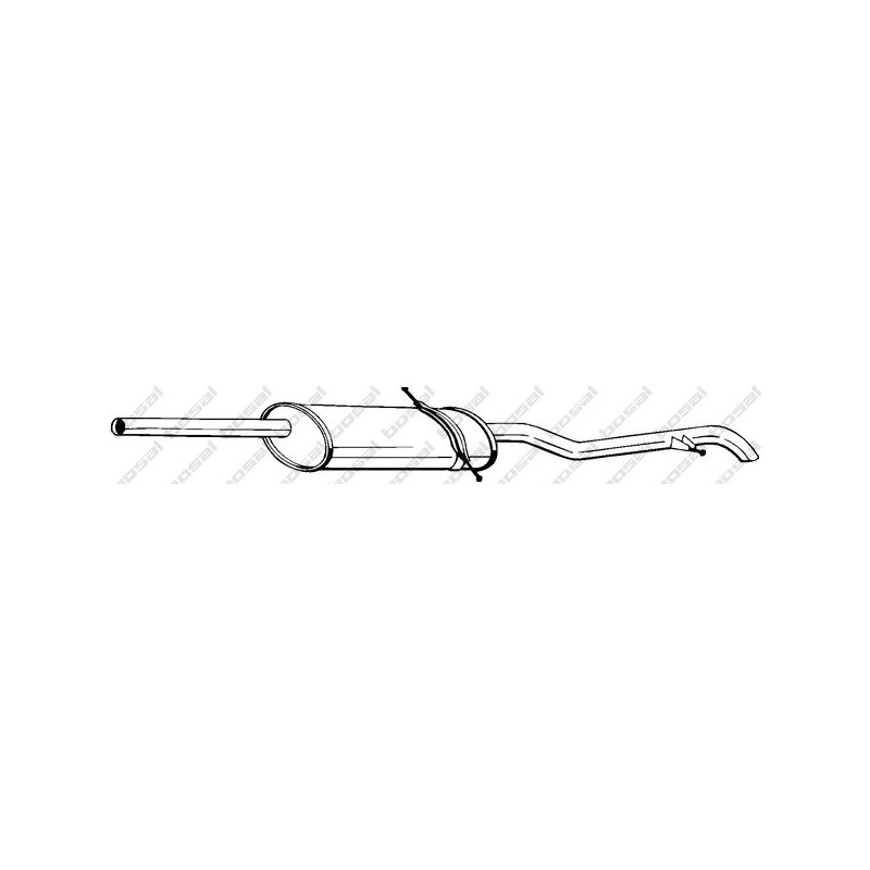 VAUNER 112.ME50236 Silenciador posterior - 1
