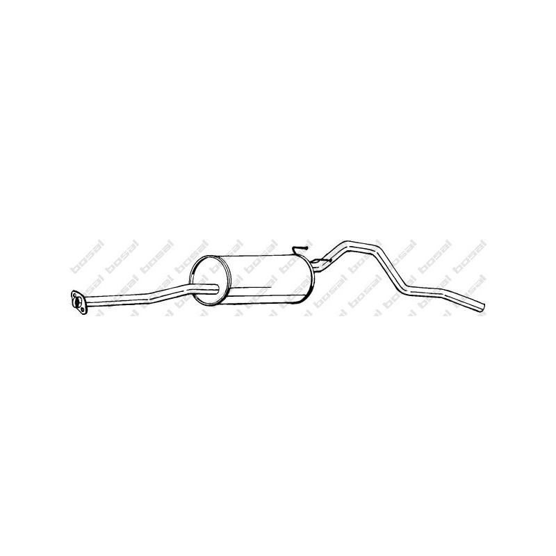 VAUNER 112.TY70239 Silenciador posterior - 1