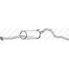VAUNER 112.TY70239 Silenciador posterior - 1