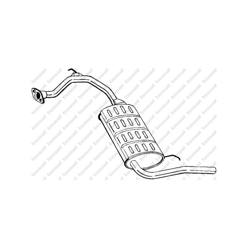 VAUNER 112.HD33028 Silenciador posterior - 1