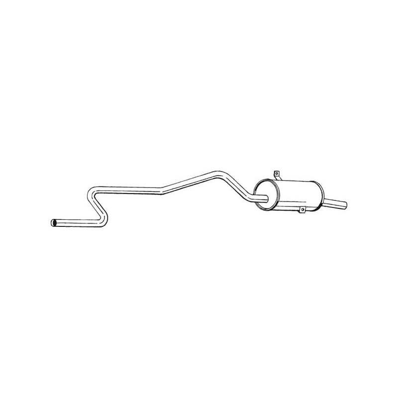 VAUNER 112.NS53002 Silenciador posterior - 1