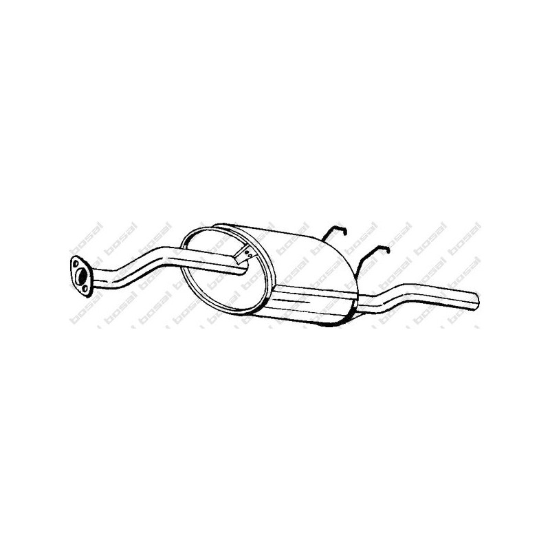 VAUNER 112.HD33043 Silenciador posterior - 1