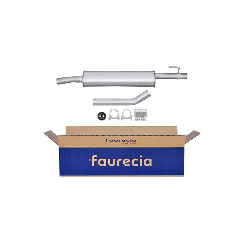 VAUNER 112.CT15404 Silenciador posterior - 1