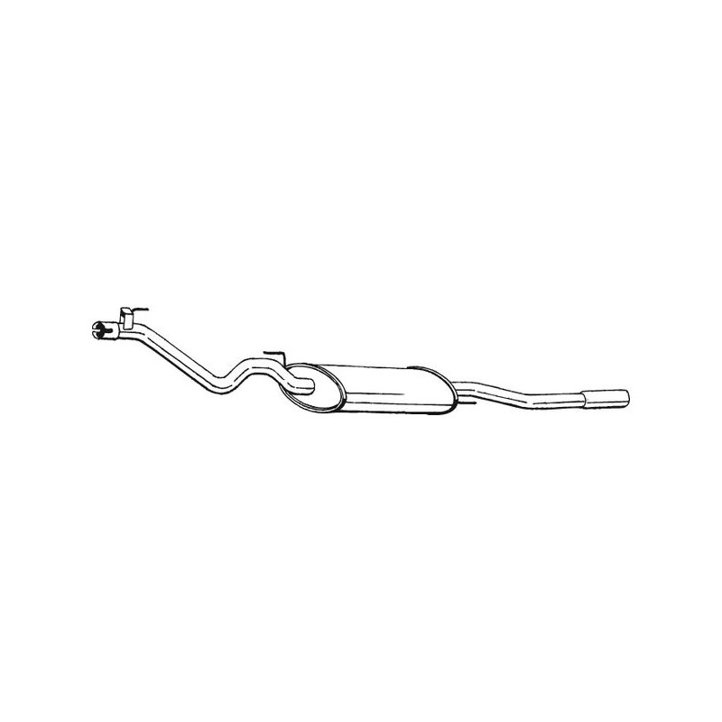 VAUNER 112.VW80147 Silenciador posterior - 1