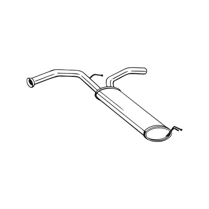 VAUNER 112.CT15537 Silenciador posterior - 1