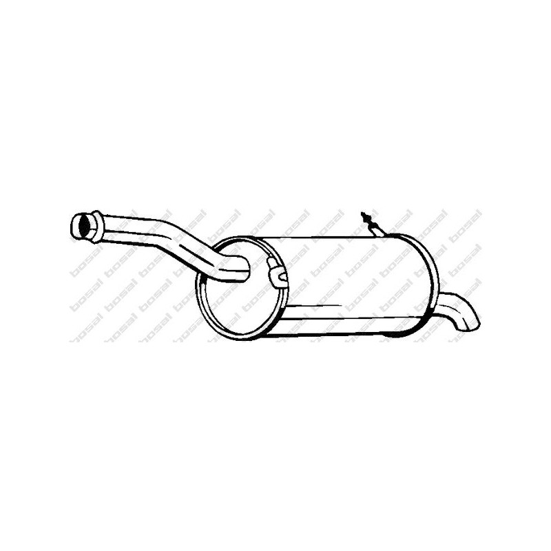 VAUNER 112.CT15637 Silenciador posterior - 1