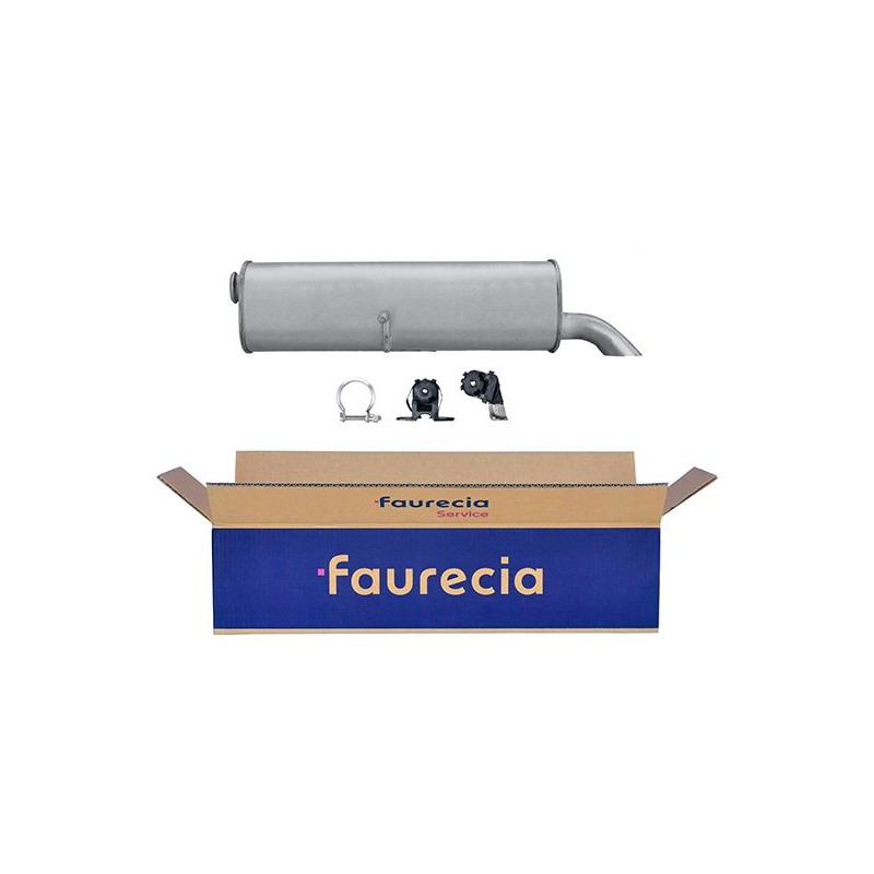 VAUNER 112.CT15716 Silenciador posterior - 1
