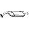 VAUNER 112.TY70058 Silenciador posterior - 1