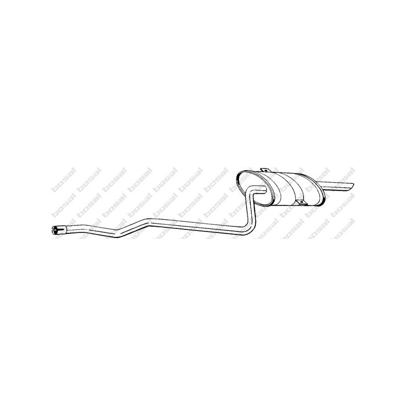 VAUNER 112.TY70448 Silenciador posterior - 1