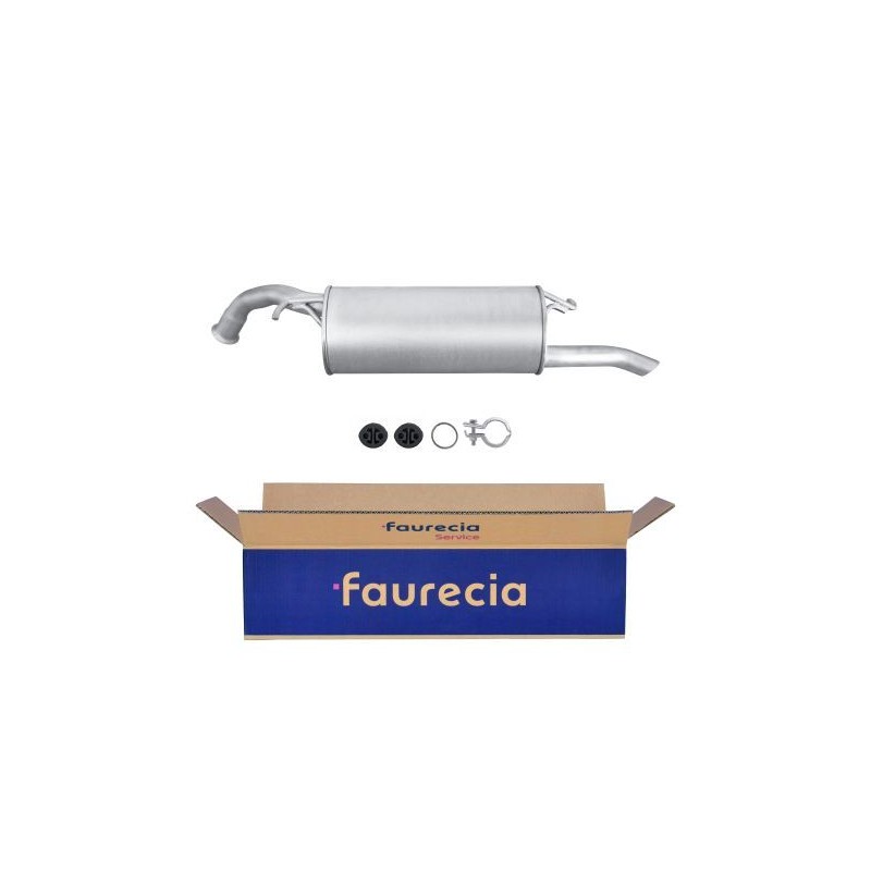 VAUNER 112.TY70454 Silenciador posterior - 1