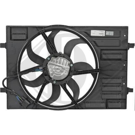 DIEDERICHS DCL1301 Ventilador, refrigeración del motor