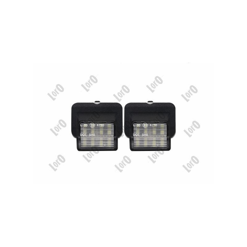 ABAKUS L53-210-0013LED Piloto de matrícula - 1