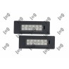 ABAKUS L03-210-0005LED Piloto de matrícula - 1