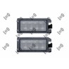 ABAKUS L16-210-0003LED Piloto de matrícula - 1