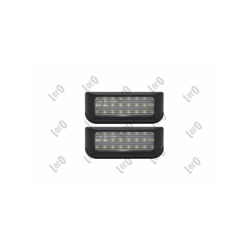 ABAKUS L38-210-0006LED Piloto de matrícula - 1