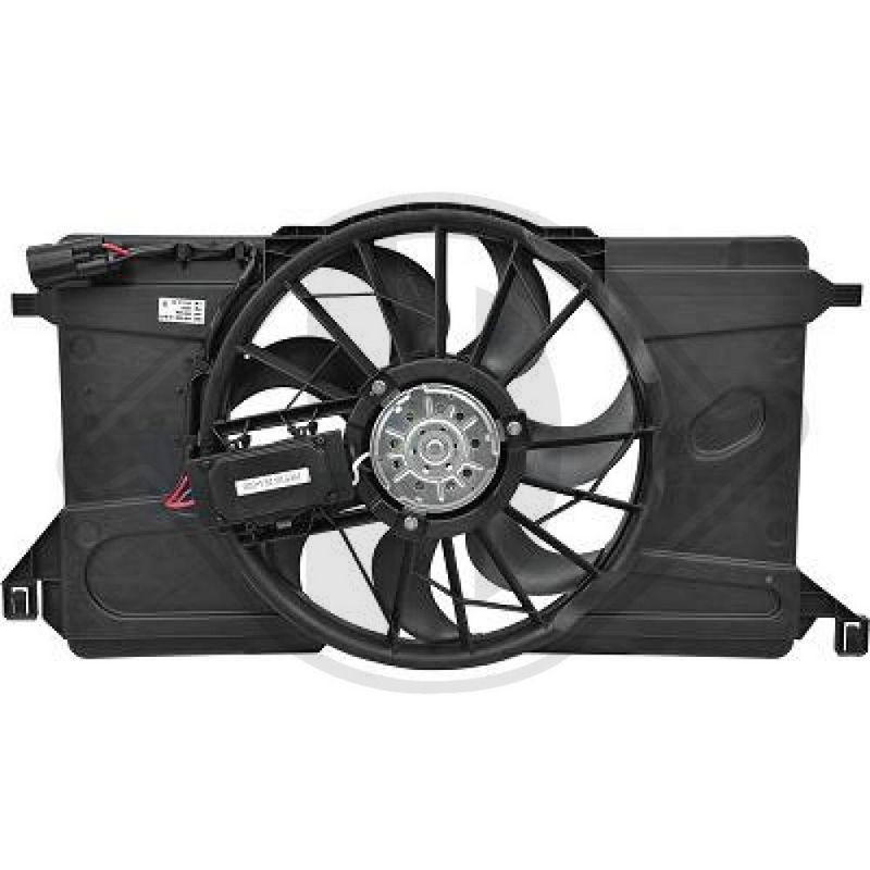 DIEDERICHS DCL1307 Ventilador, refrigeración del motor