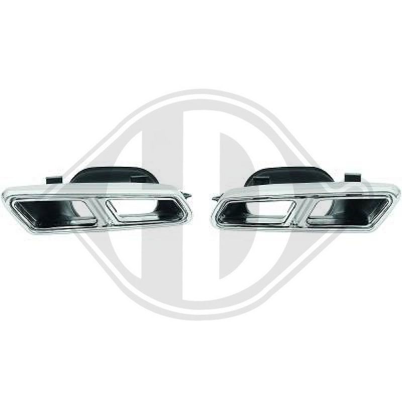 DIEDERICHS 4164800 Deflector tubo de escape - 1