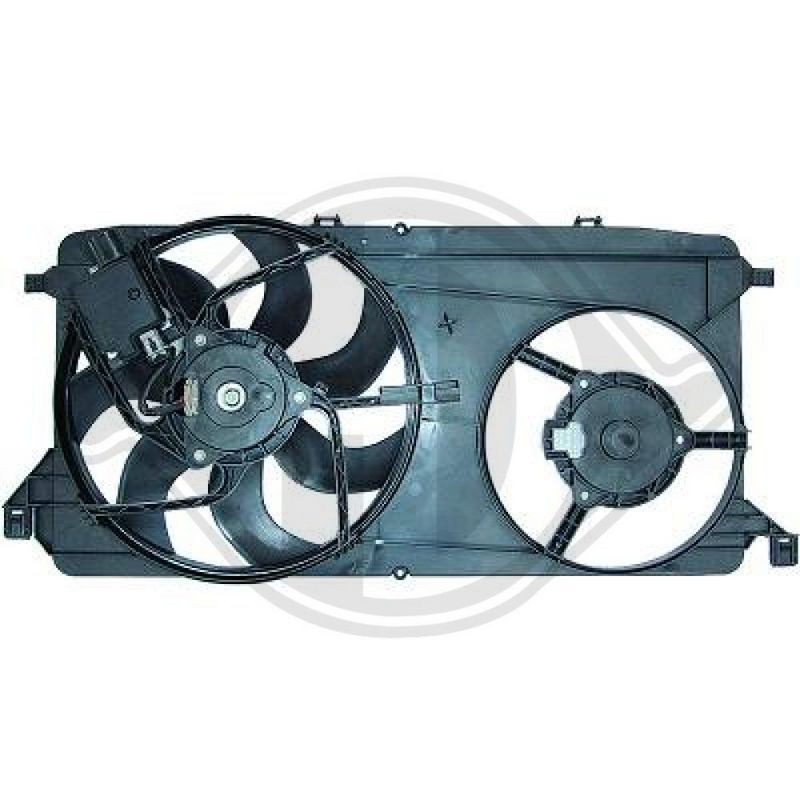 DIEDERICHS 8145512 Ventilador, refrigeración del motor